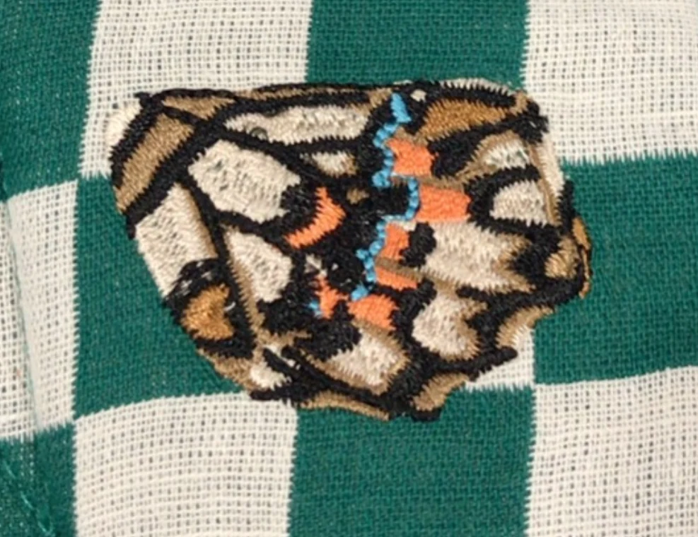 Mabē The Monarch Carrier, Evergreen Check - Image 3
