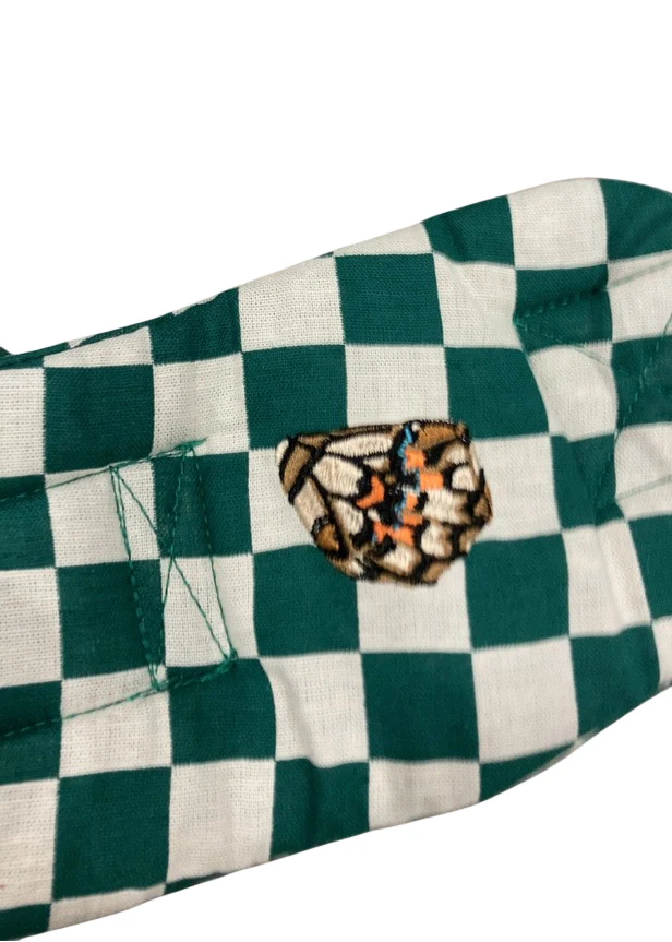Mabē The Monarch Carrier, Evergreen Check - Image 4