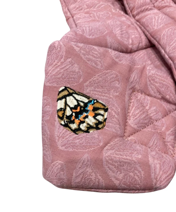 Mabē The Monarch Carrier, Mauve Wings/Pink Butterflies - Image 3