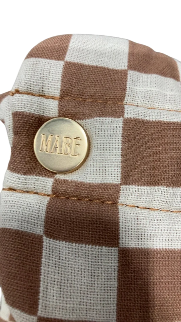 Mabē The Monarch Carrier, Mocha Check - Image 4