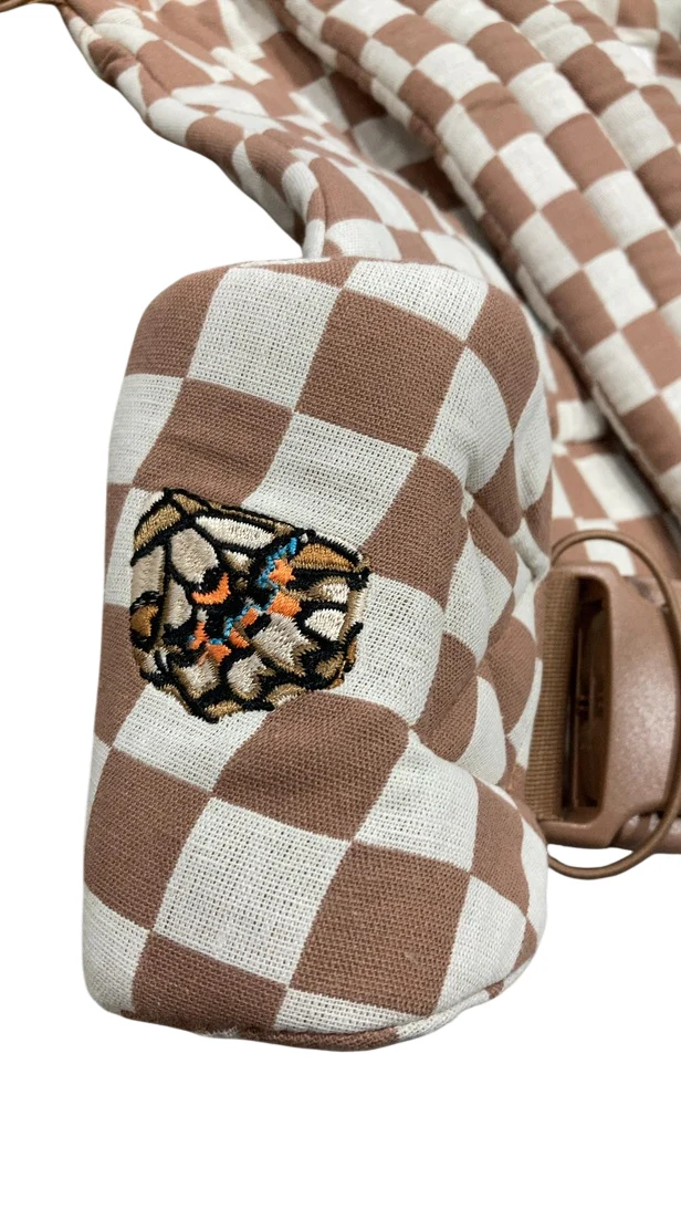 Mabē The Monarch Carrier, Mocha Check - Image 3