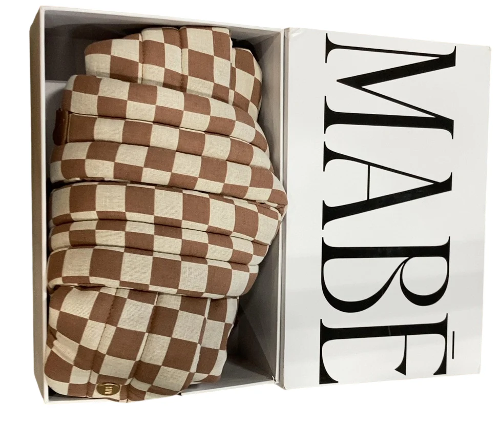 Mabē The Monarch Carrier, Mocha Check - Image 3