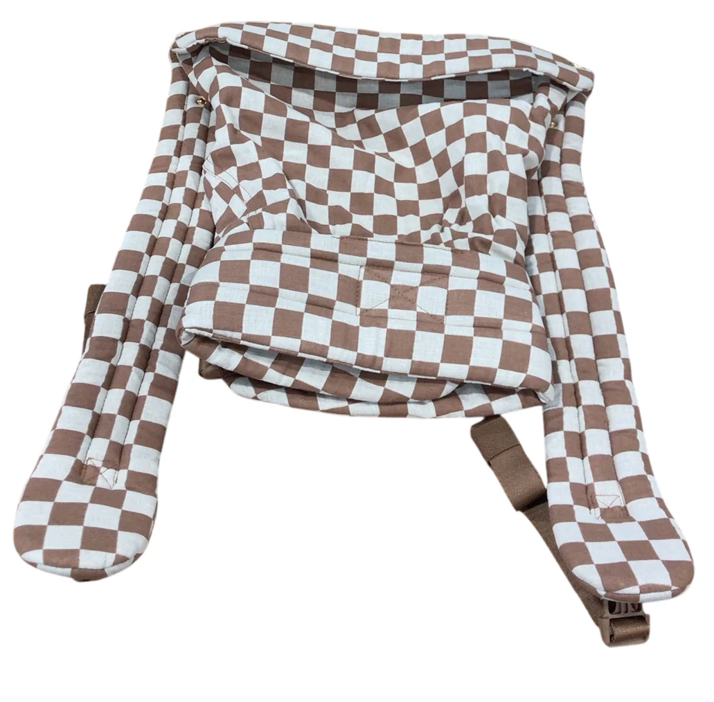 Mabē The Monarch Carrier, Mocha Check - Image 4