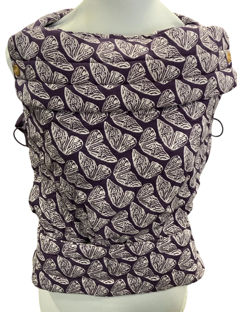 Mabē The Monarch Carrier, Violet Wings/Purple Butterflies - Image 6