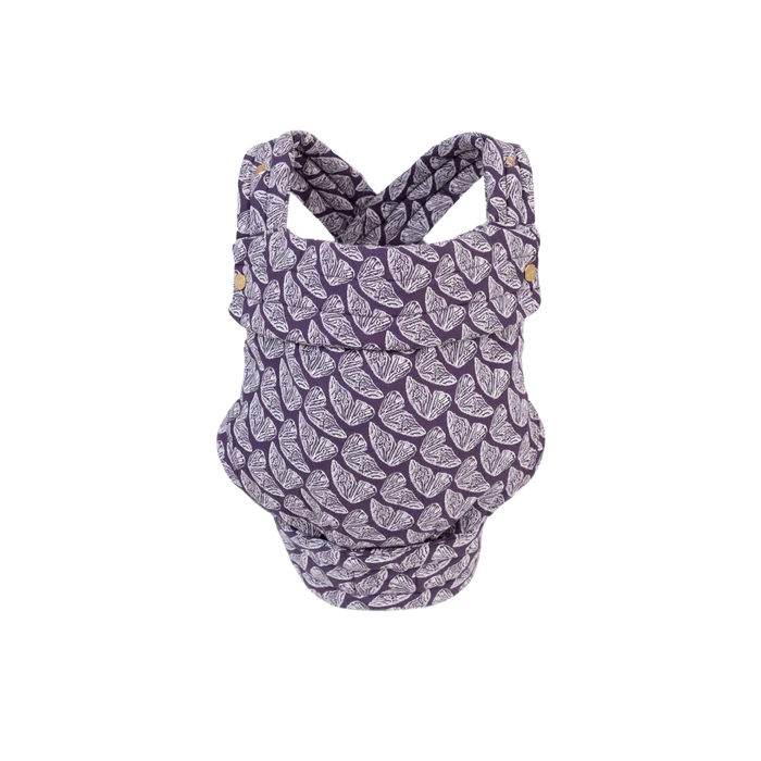 Mabē The Monarch Carrier, Violet Wings/Purple Butterflies