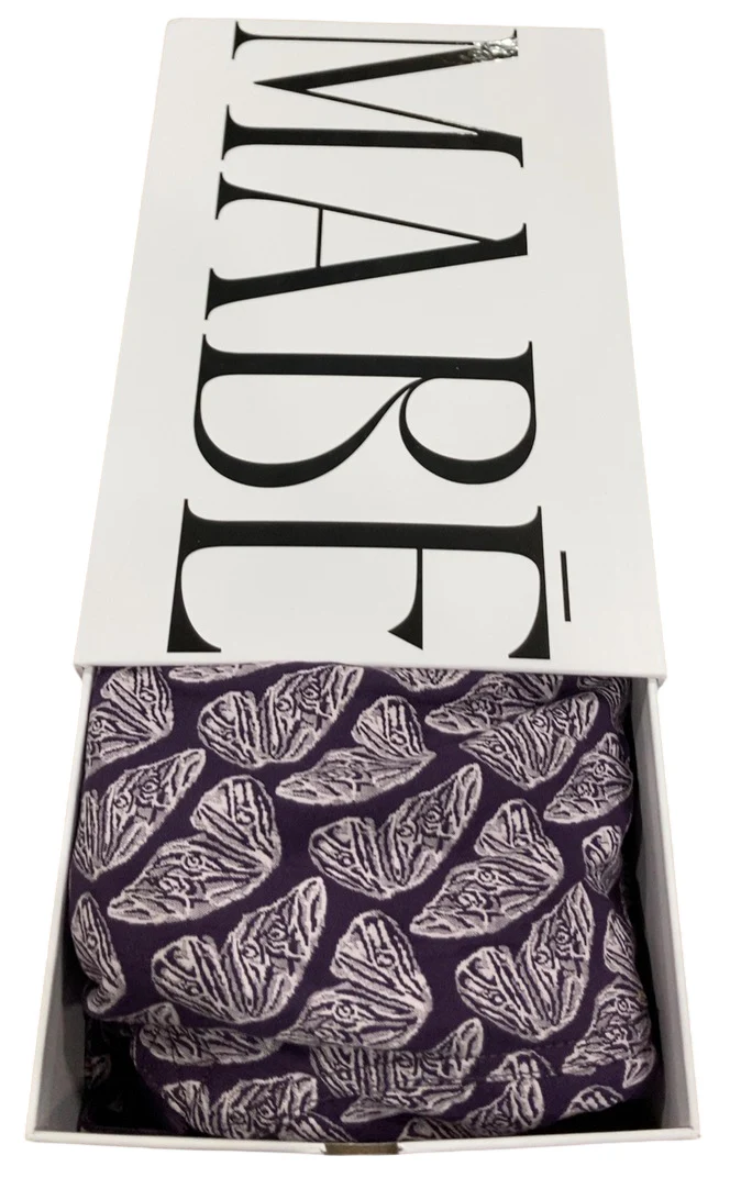 Mabē The Monarch Carrier, Violet Wings/Purple Butterflies - Image 4