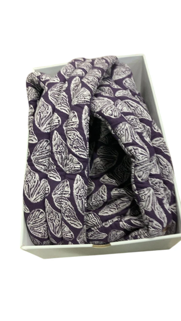 Mabē The Monarch Carrier, Violet Wings/Purple Butterflies - Image 2