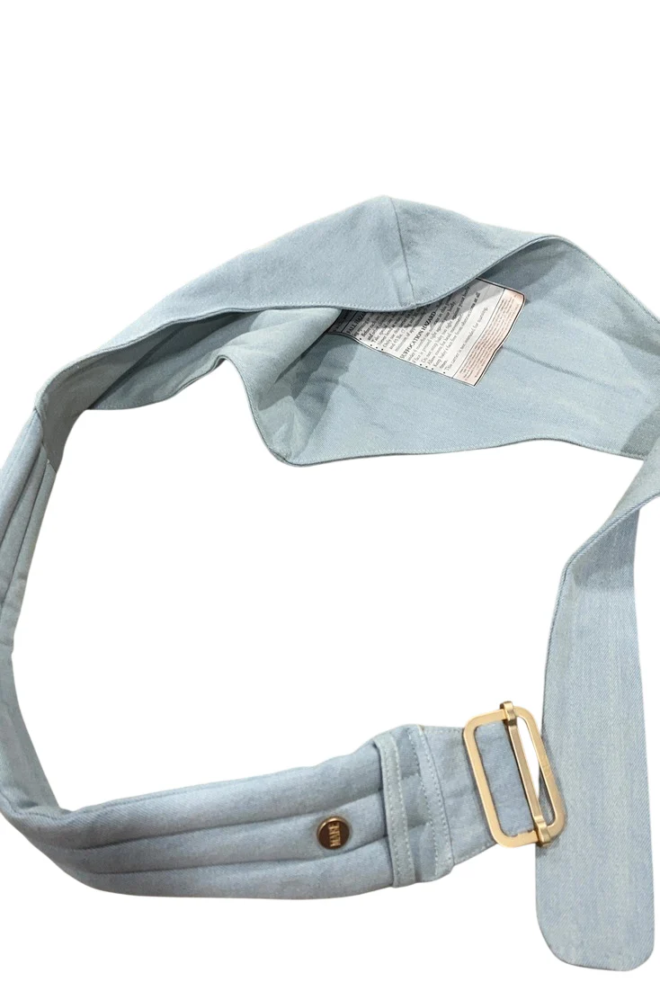 Mabē The Monarch Toddler Sling, Dream Wash Denim - Image 3