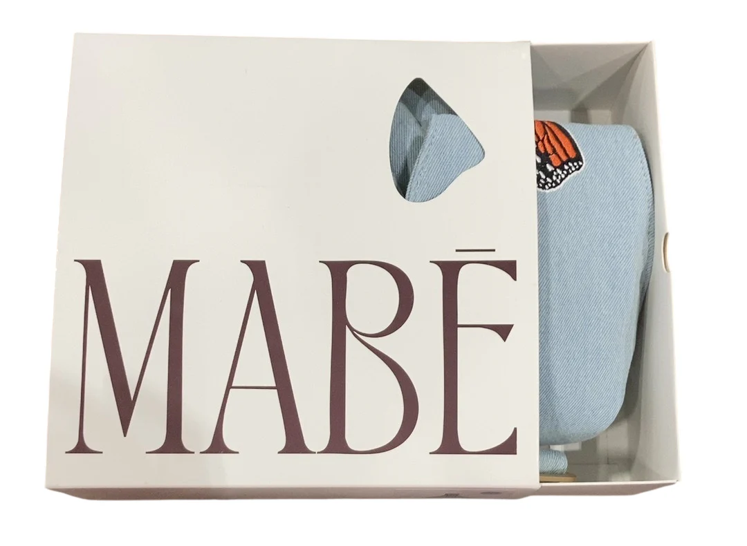 Mabē The Monarch Toddler Sling, Dream Wash Denim - Image 3
