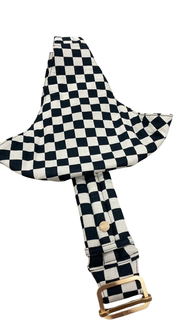 Mabē The Monarch Toddler Sling, Ebony Check - Image 2