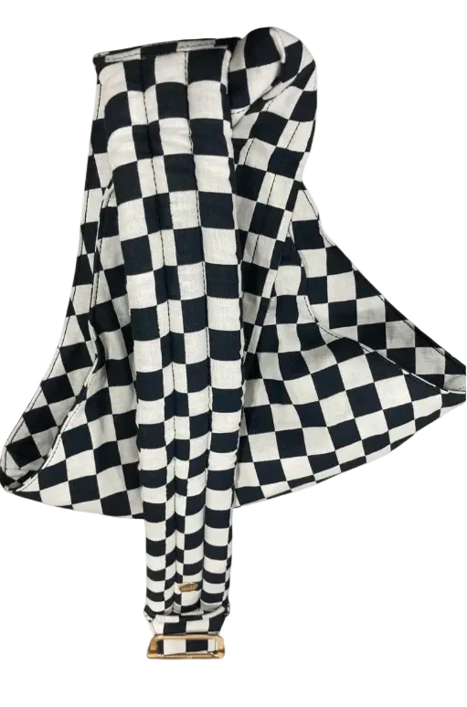 Mabē The Monarch Toddler Sling, Ebony Check