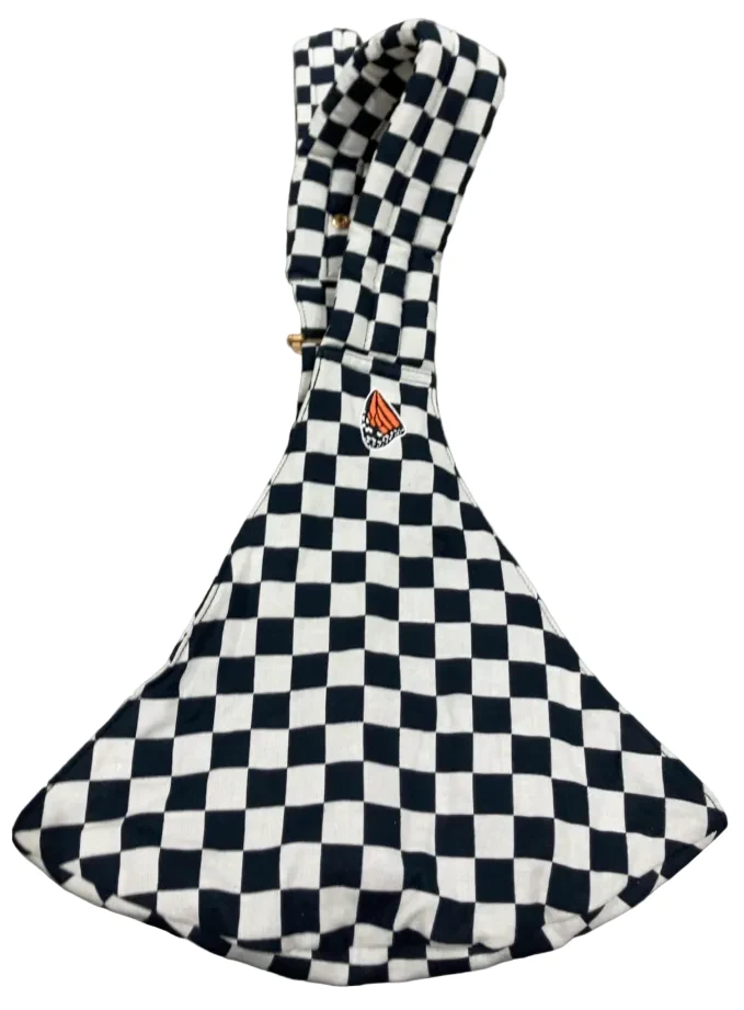 Mabē The Monarch Toddler Sling, Ebony Check - Image 2