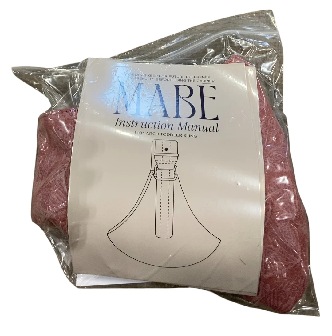 Mabē The Monarch Toddler Sling, Mauve Wings - Image 3