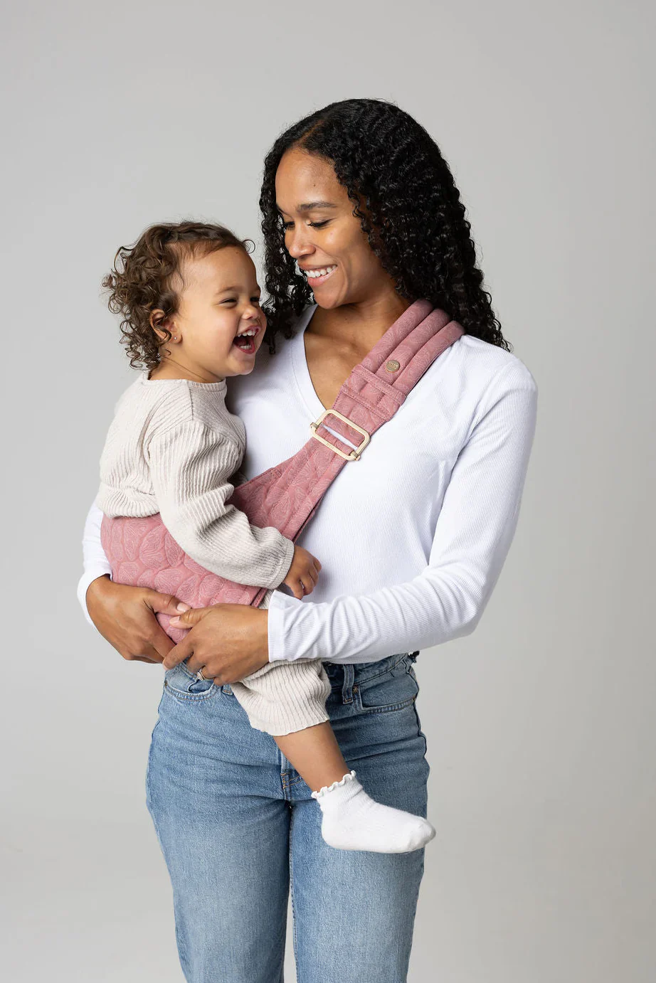 Mabē The Monarch Toddler Sling, Mauve Wings - Image 4