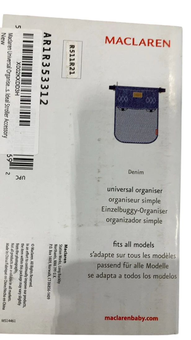 MacLaren Universal Organizer, Denim Blue - Image 3