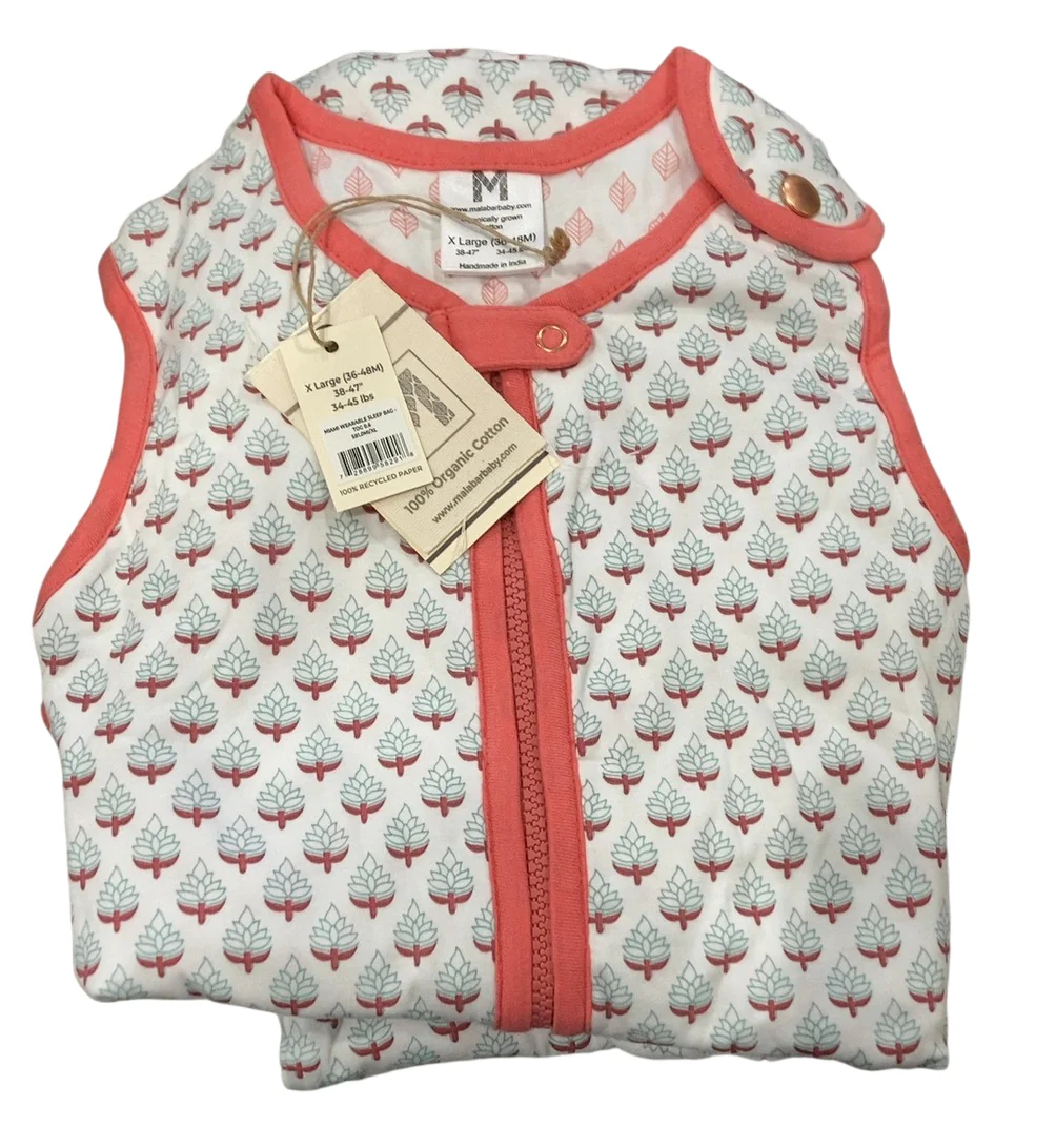 Malabar Baby Lightweight Wearable Baby Sleep Bag TOG 0.6, Miami, XLarge - Image 3