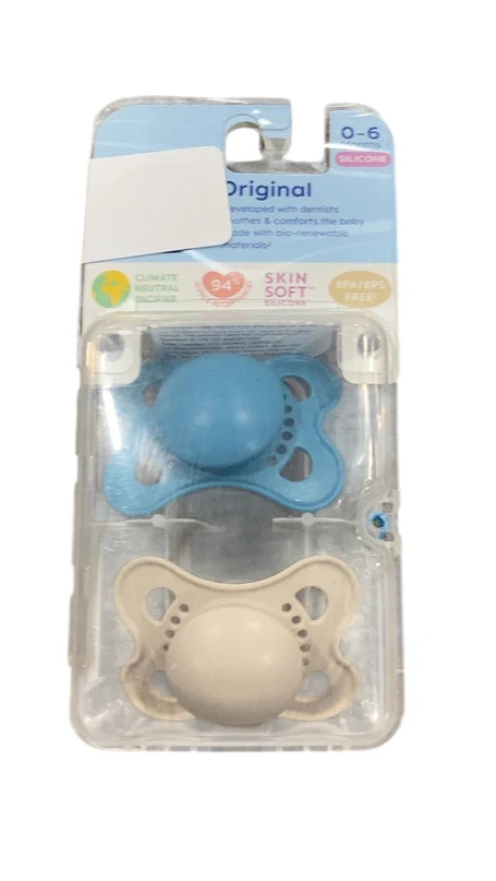 MAM Pacifier 2 Pack, Original Matte, Shell/Teal - Image 2