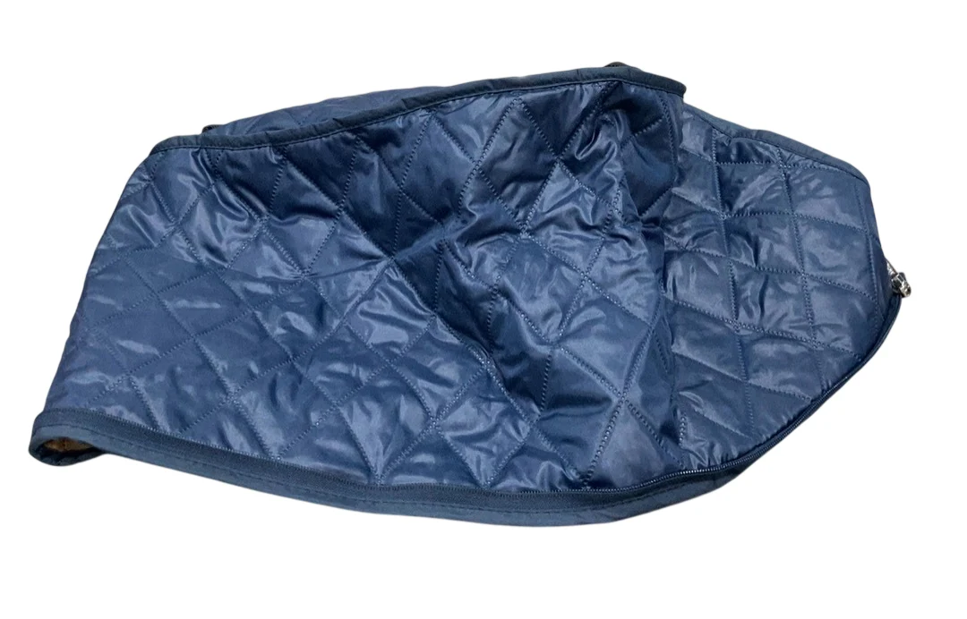 Manito Castle Alpha Single Stroller Weather Shield, Navy - Image 3