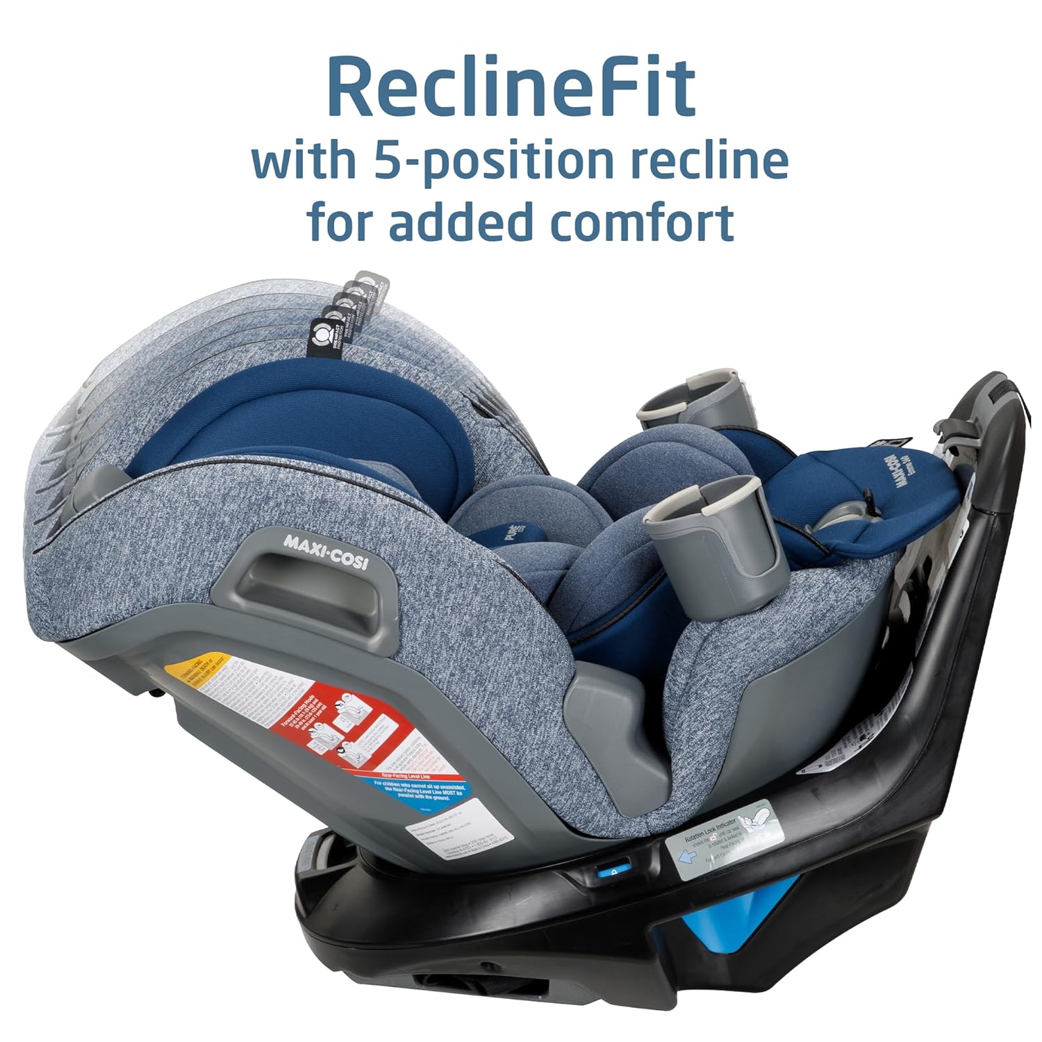 Maxi-Cosi Emme 360 Convertible Car Seat, 2024, Navy Wonder - Image 3