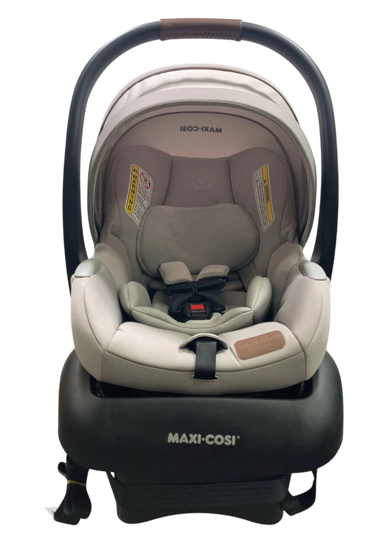 Maxi-Cosi Mico Luxe Infant Car Seat, 2024, New Hope Tan