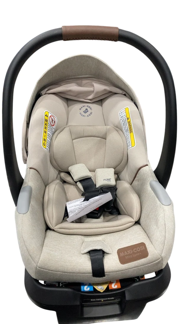 Maxi-Cosi Mico Luxe+ Infant Car Seat, 2025, Desert Wonder - Image 3