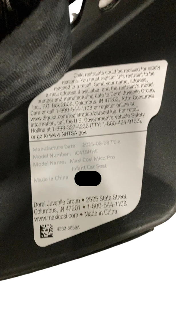 Maxi-Cosi Mico Pro Baby Infant Car Seat, 2025, Sea Drift - Image 7