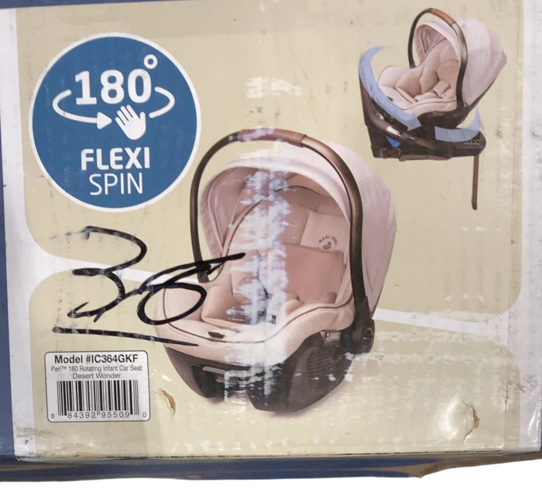 Maxi-Cosi Peri 180 Rotating Infant Car Seat, 2025, Natural Heritage - Image 2