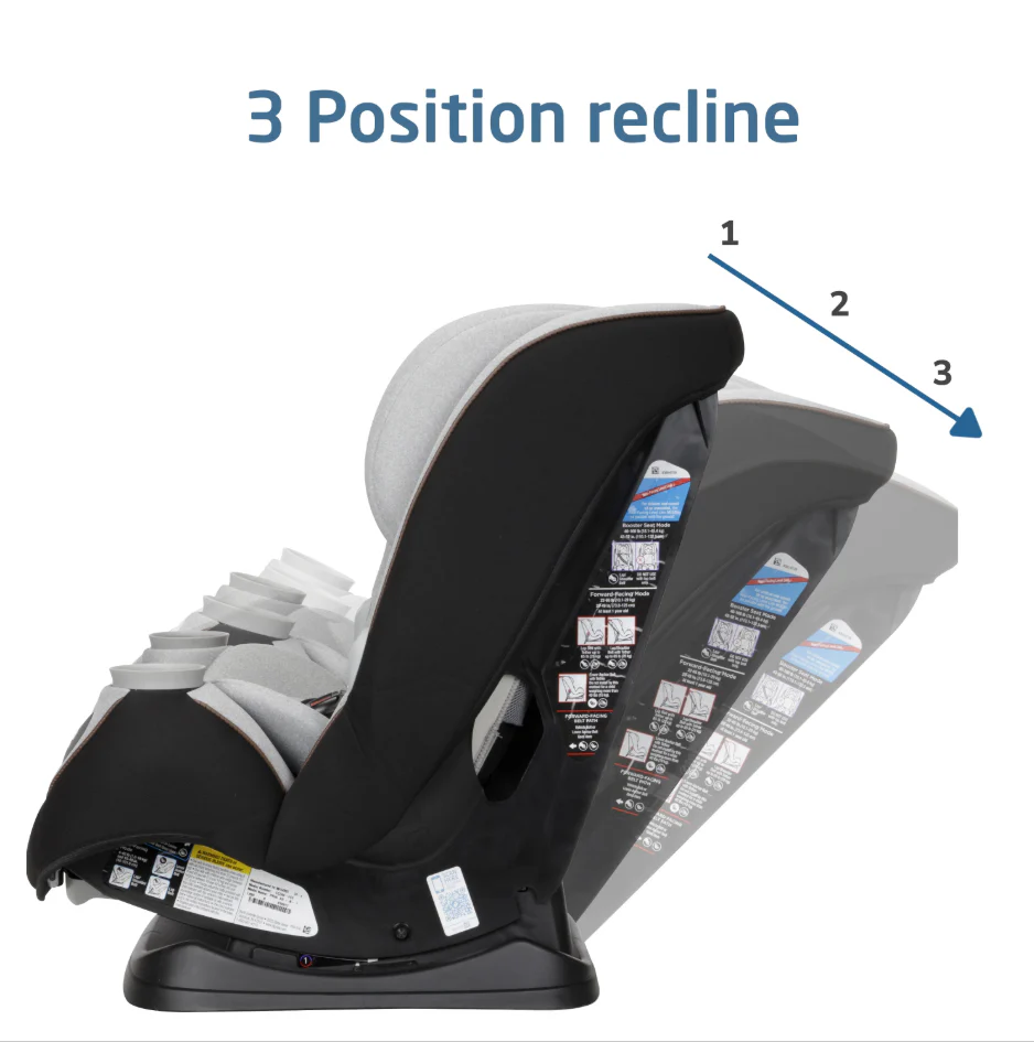 Maxi-Cosi Pria Chill All-In-One Convertible Car Seat, 2025, Gray - Image 3
