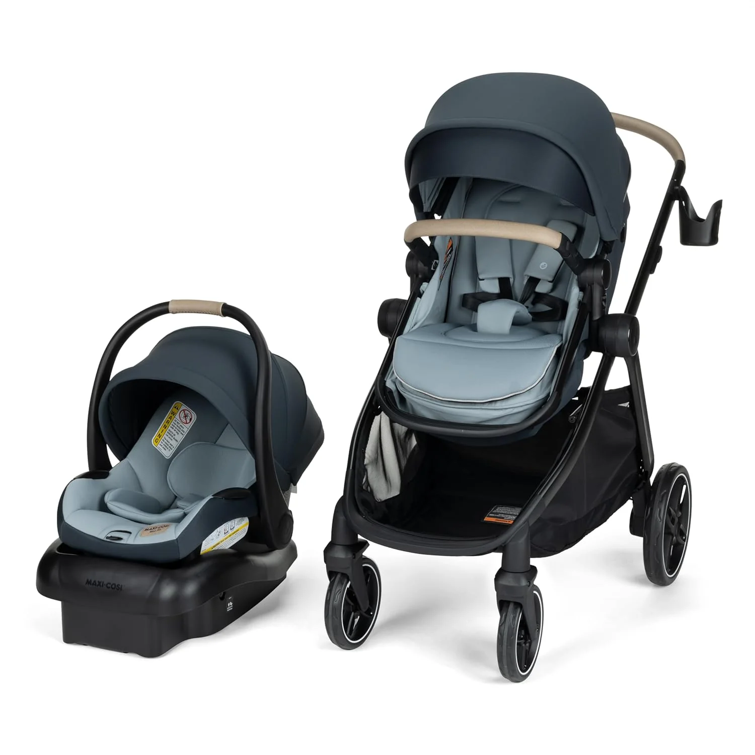 Maxi-Cosi Zelia Pro 5-in-1 Modular Travel System, 2025, Seascape