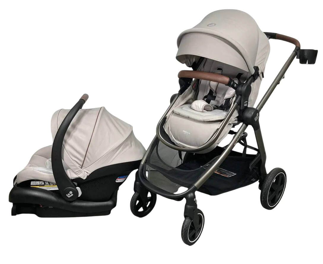 Maxi-Cosi Zelia2 5-in-1 Modular Travel System, 2025, New Hope Tan