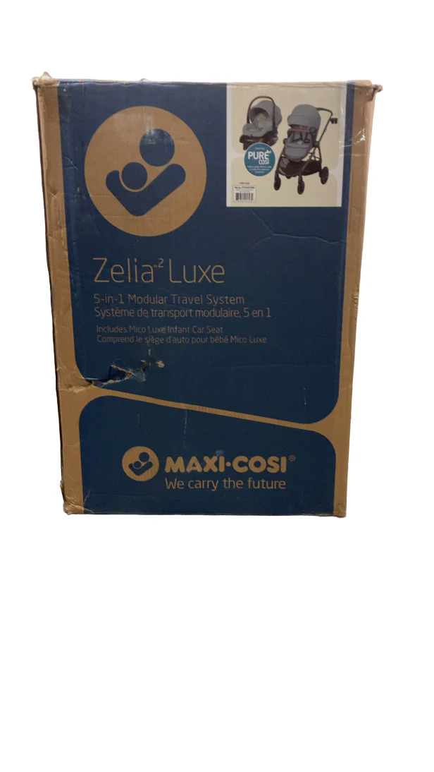 Maxi-Cosi Zelia2 Luxe Travel System, 2024, New Hope Gray - Image 2