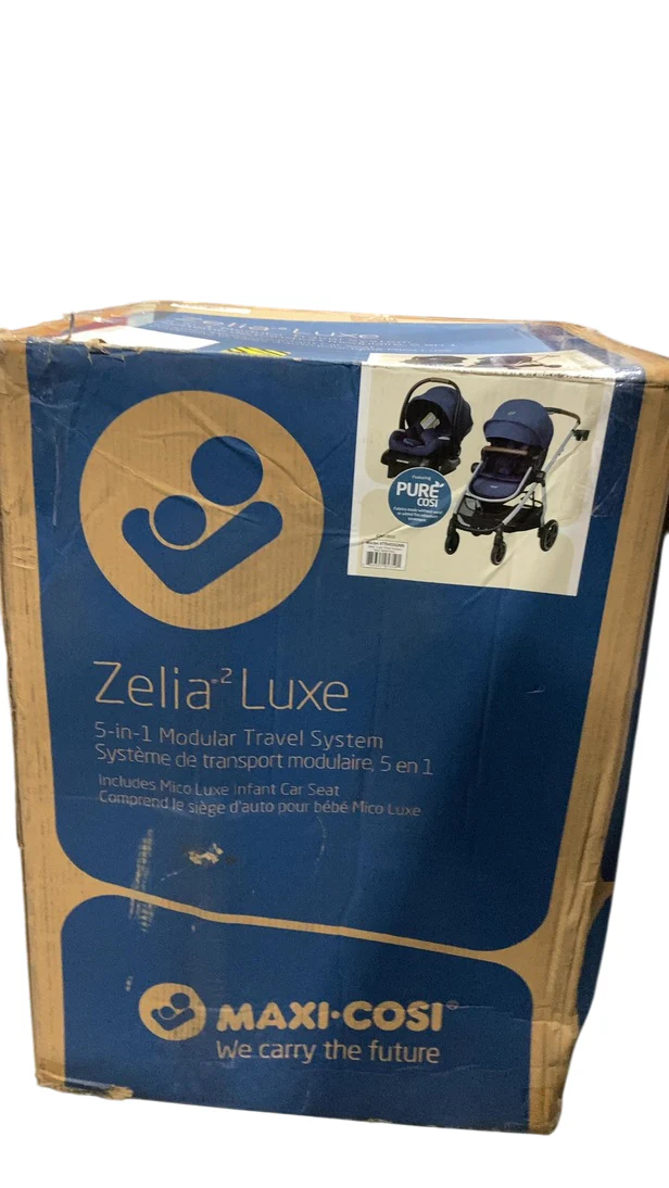 Maxi-Cosi Zelia2 Luxe Travel System, 2024, New Hope Navy - Image 3