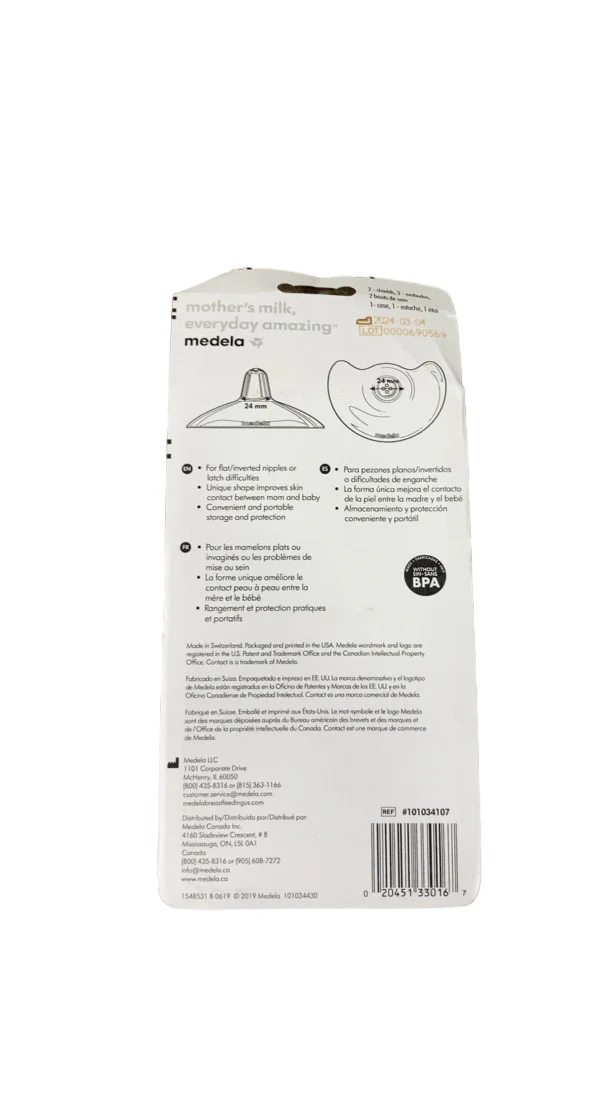 Medela Contact Nipple Shields and Case, 24mm - Image 2