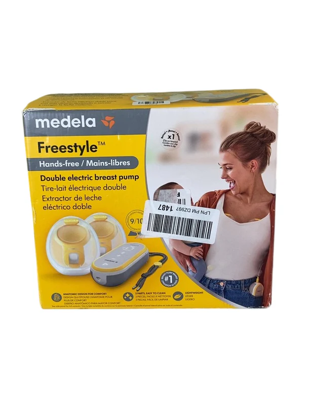Medela Freestyle Hands-free Double Electric Wearable Breast Pump - Image 2