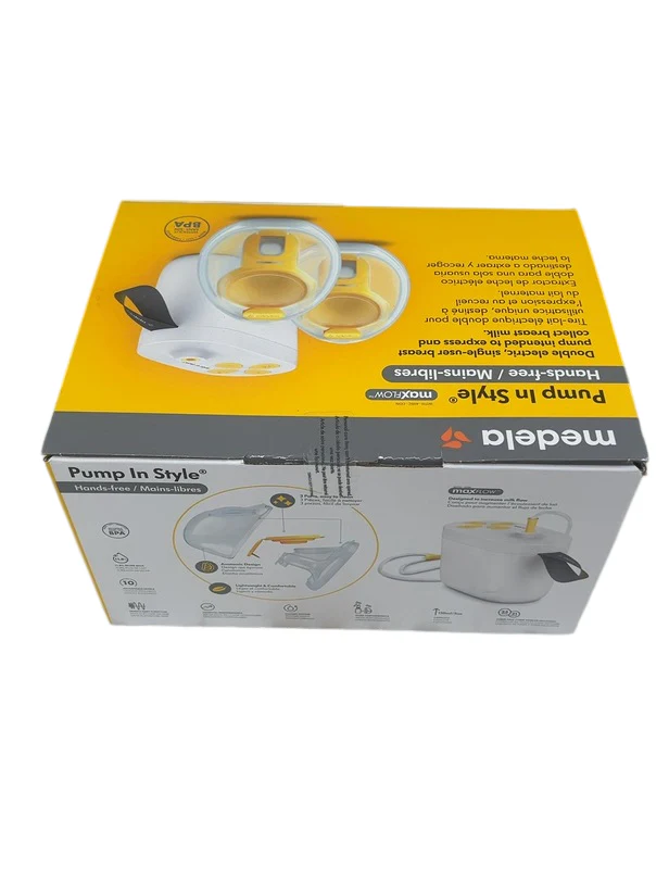 Medela Pump in Style Max Flow Handsfree Double Electric Breast Pump - Image 4