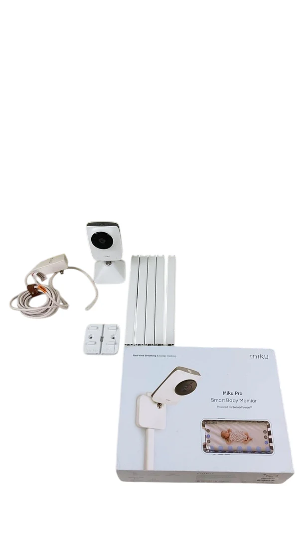 Miku Pro Smart Baby Monitor with Wall Mount