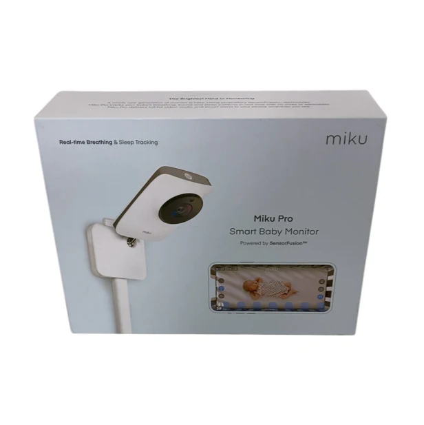 Miku Pro Smart Baby Monitor with Wall Mount