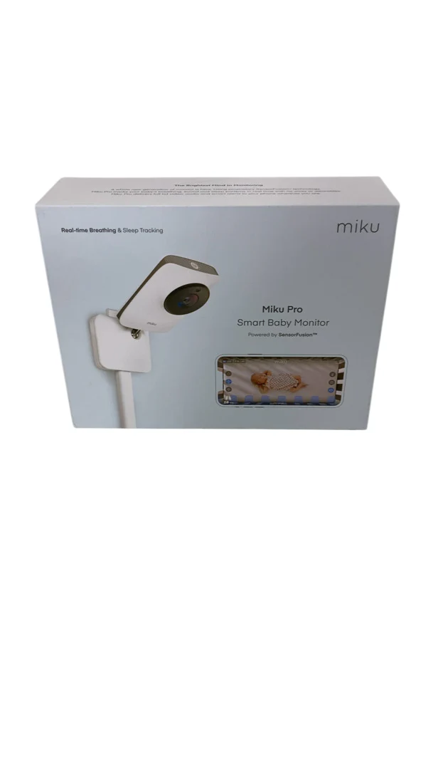 Miku Pro Smart Baby Monitor with Wall Mount - Image 3