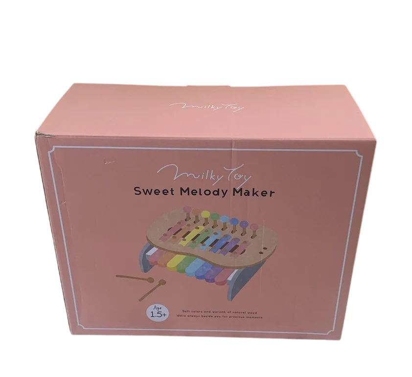 Milky Toys Sweet Melody Maker Wooden Xylophone, 18m+ - Image 2