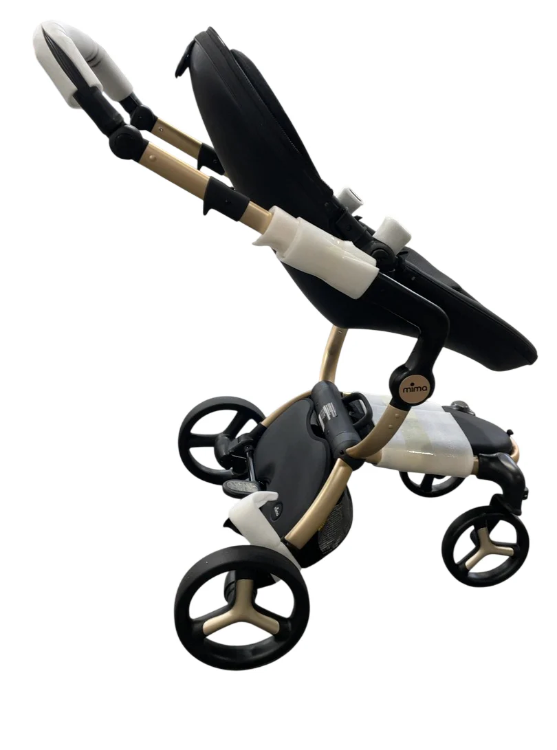 Mima Xari Max Stroller, 2023, Black, Black, Gold - Image 2