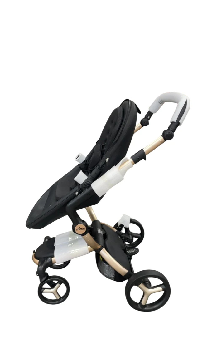 Mima Xari Max Stroller, 2023, Black, Black, Gold - Image 3