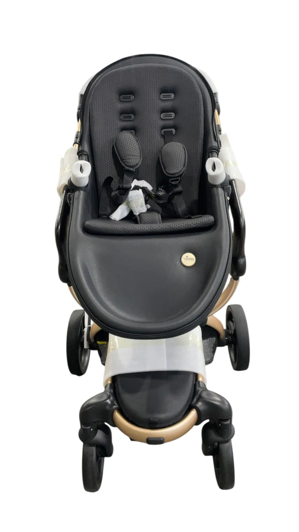 Mima Xari Max Stroller, 2023, Black, Black, Gold - Image 4