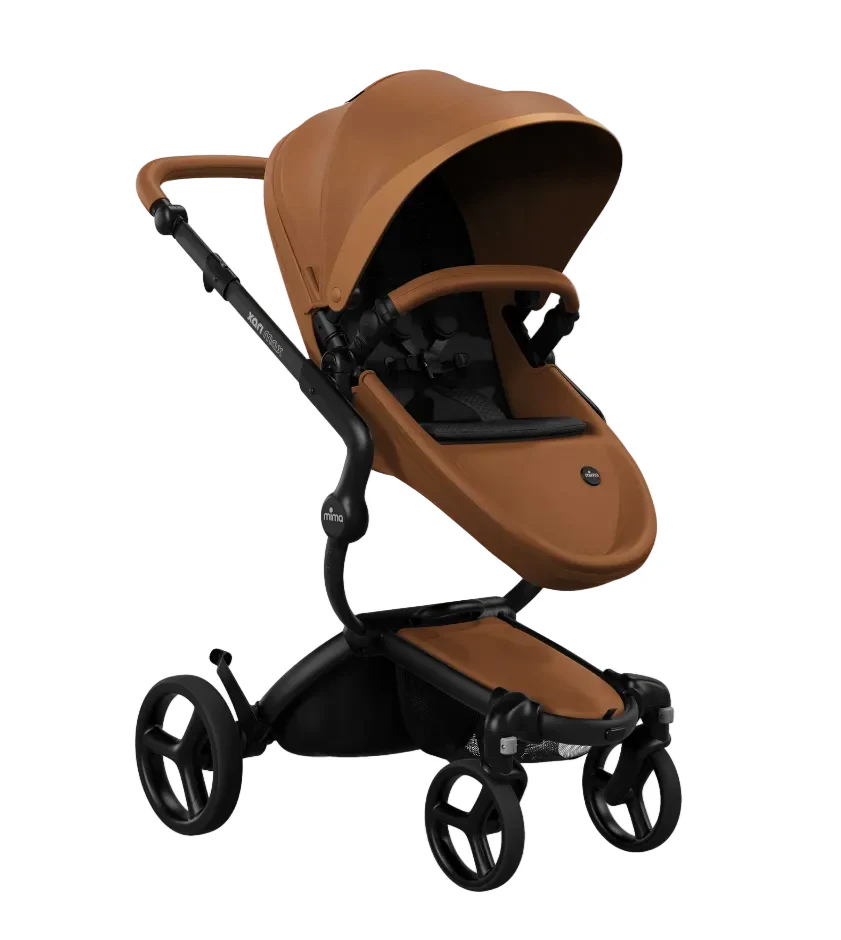 Mima Xari Max Stroller, 2025, Black, Camel, Black