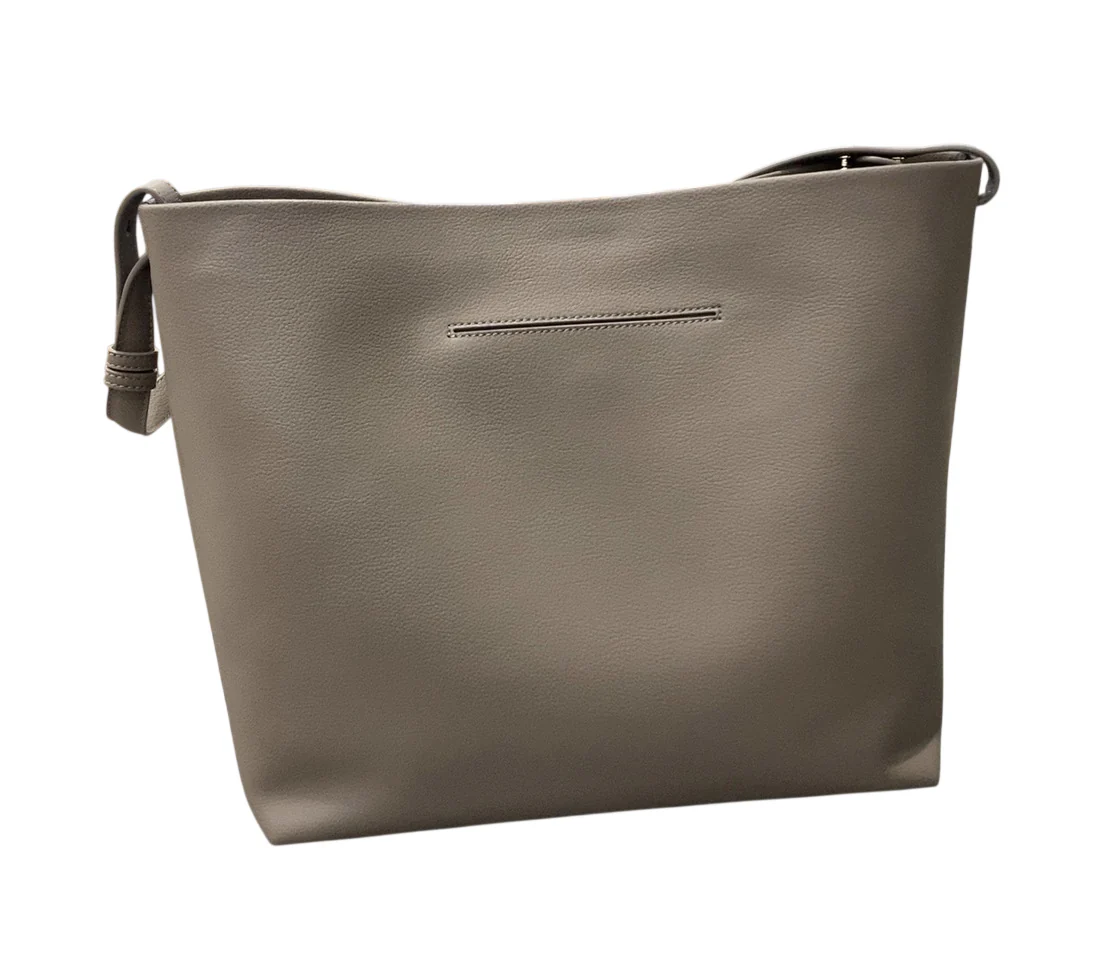 Mina Baie Harlow Vegan Midi, Clay
