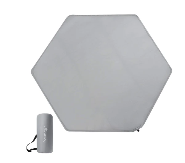 Minnebaby Hexagon Playpen Mat, Grey