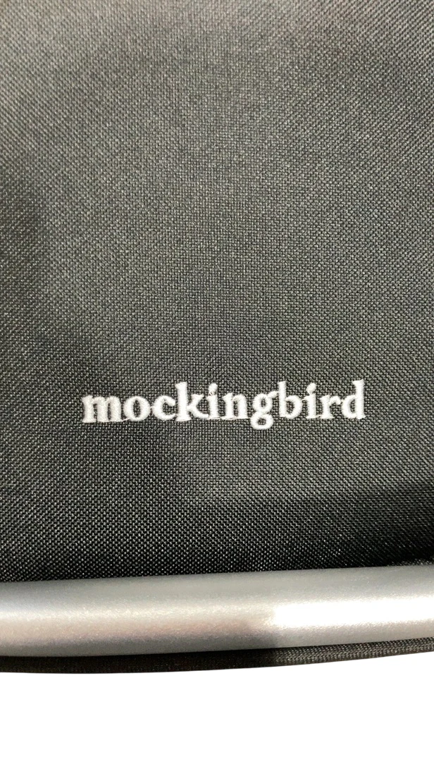 Mockingbird 2nd Seat Kit 2.0, Black, No Bumper Bar, Watercolor Drops - Image 7
