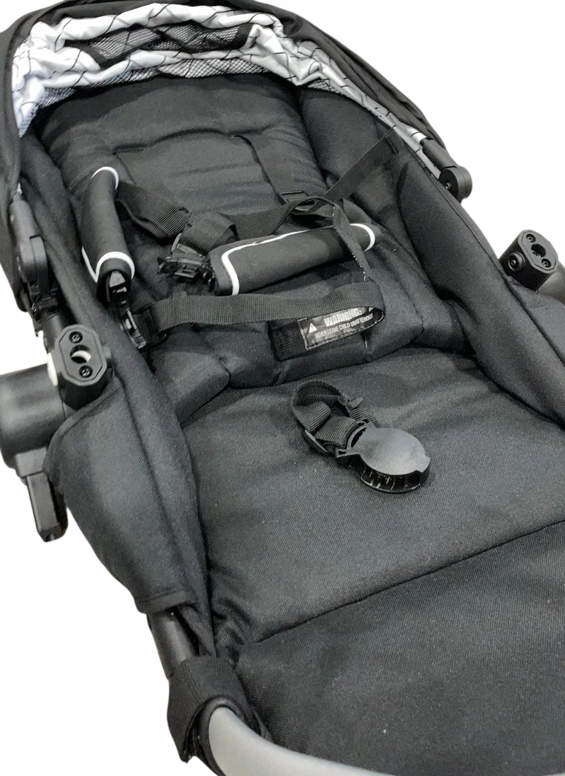 Mockingbird 2nd Seat Kit 2.0, Black, Silver With Penny Leather, Windowpane - Image 2
