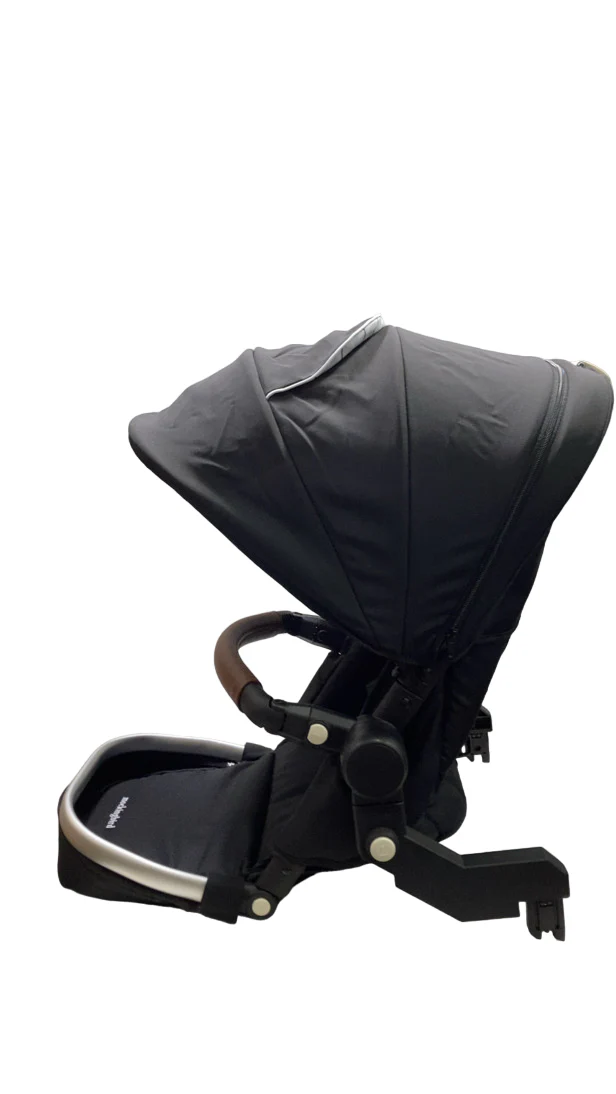 Mockingbird 2nd Seat Kit 2.0, Black, Silver With Penny Leather, Windowpane - Image 5