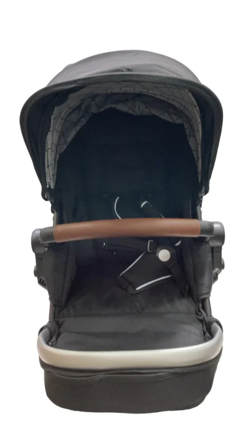 Mockingbird 2nd Seat Kit 2.0, Black, Silver With Penny Leather, Windowpane - Image 3