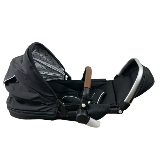 Mockingbird 2nd Seat Kit 2.0, Black, Silver With Penny Leather, Windowpane - Image 3